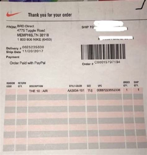 does amazon sell fake nikes|nike invoice for ungating.